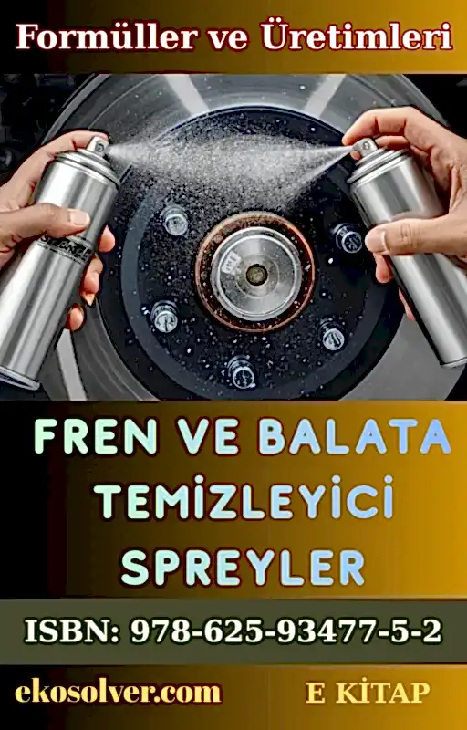 FREN BALATA TEMİZLEYİCİ SPREYLER VE ÜRETİM FORMÜLLERİ VE İMALAT YÖNTEMLERİ